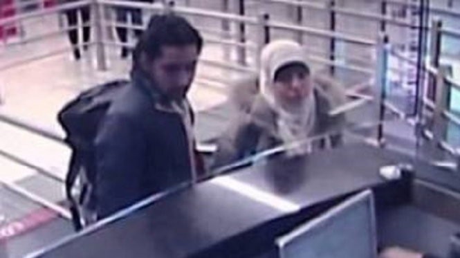 Hình ảnh nữ khủng bố Hayat Boumeddiene từ camera an ninh Thổ Nhĩ Kỳ