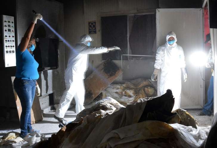 60 thi thể thối rữa được phát hiện trong một lò hỏa táng cũ ở Mexico