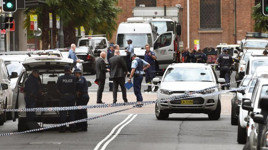 Cảnh sát Sydney phong tỏa hiện trường vụ bắt giữ con tin hồi tháng 12 năm ngoái