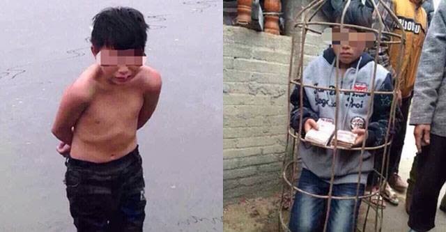 Bé 10 tuổi bị nhốt vào cũi lợn, ngâm nước lạnh vì ăn cắp