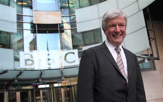Ông Tony Hall, Tổng giám đốc hãng tin BBC. Ảnh: DM