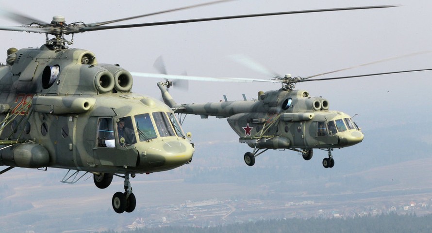 Trực thăng vận tải của Nga (ảnh minh hoạ)