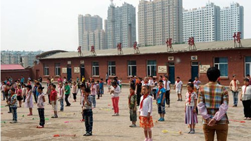 Một trường tiểu học ở Trung Quốc (Ảnh minh họa)