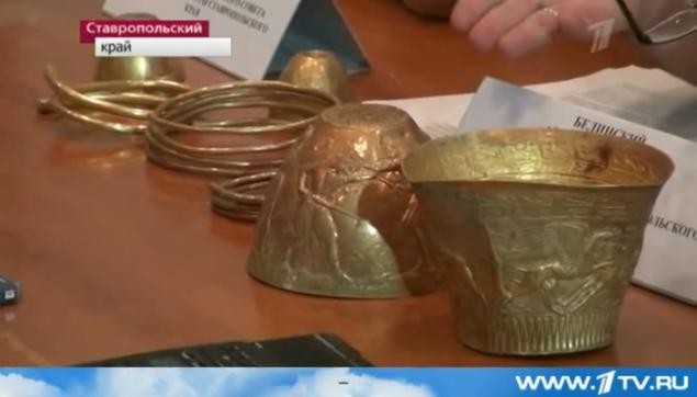Các hiện vật 2.400 tuổi được phát hiện ở Nga