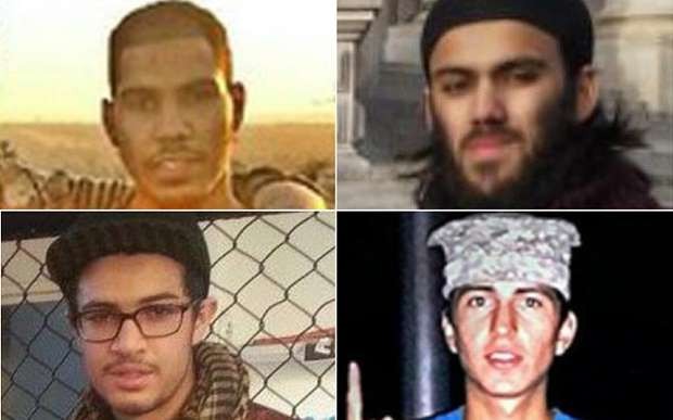 Hình ảnh các tay súng IS người Anh thiệt mạng được công bố