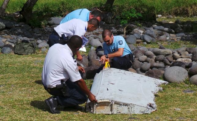 Mảnh vỡ nghi của chiếc máy bay MH370 mất tích