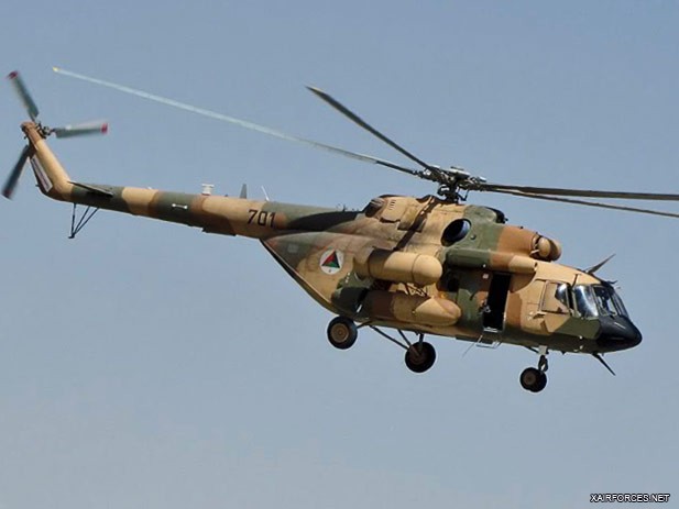Một chiếc Mi-17 của quân đội Afghanistan