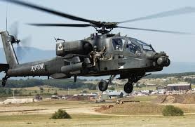Một chiếc AH-64 Apache của quân đội Mỹ