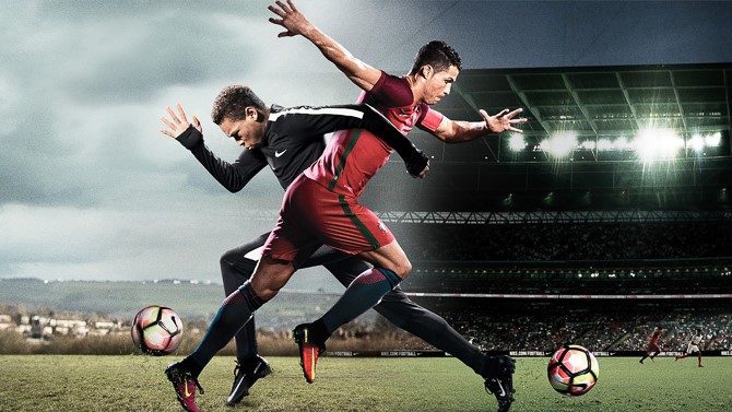 Ronaldo trong quảng cáo "Hoán đổi" của Nike