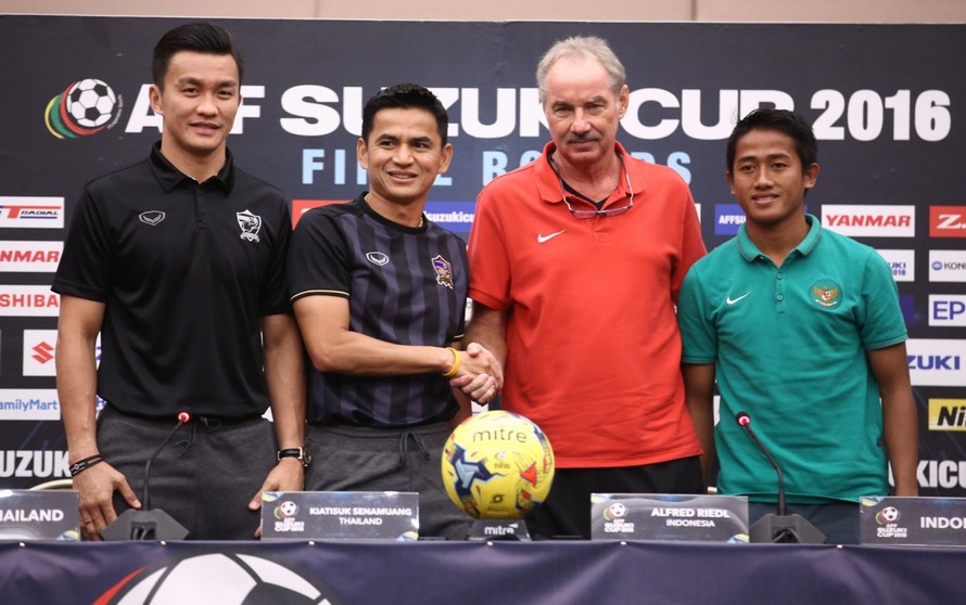 Thái Lan và Indonesia đều muốn thắng trận Chung kết lượt đi AFF Cup 2016.
