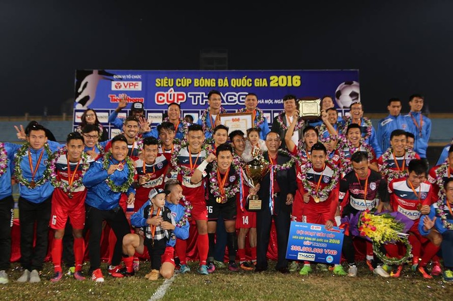 Than Quang Ninh vô địch Siêu cúp quốc gia ngay lần đầu tiên tham dự