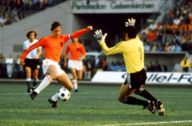 Huyền thoại bóng đá người Hà Lan Johan Cruyff