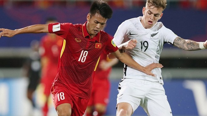 U20 Việt Nam chơi tốt hơn U20 New Zealand ở trận đấu tối 22/5.