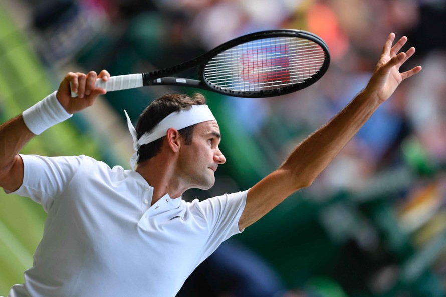 Djokovic, Federer đều dễ dàng vào vòng 2 Wimbledon 