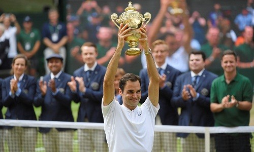 Federer lập kỷ lục lần thứ 8 vô địch Wimbledon