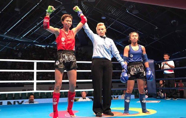 Bùi Yến Ly xuất sắc giành ngôi vô địch muay hạng cân 51 kg