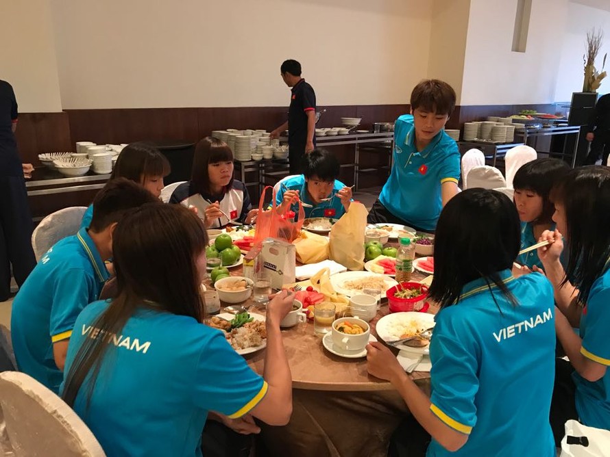 Đội tuyển nữ được chăm sóc rất kỹ với mục tiêu đoạt HCV SEA Games 29.