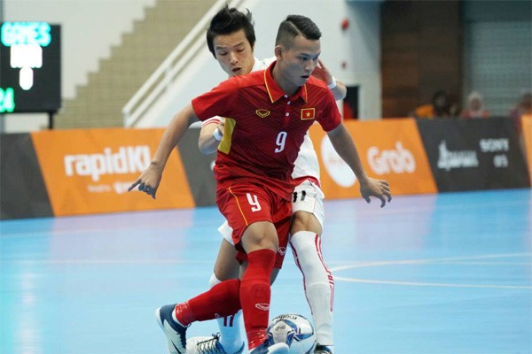 Futsal Việt Nam đã có trận thắng đầu tiên tại SEA Games 29.