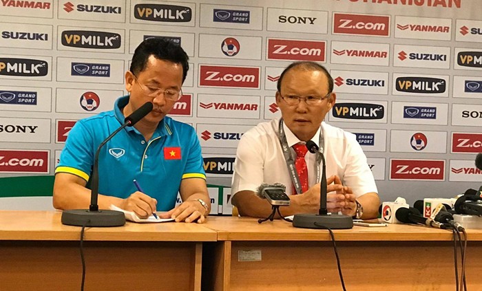 HLV Park Hang-seo cho rằng đội tuyển Việt Nam cần thời gian để hoàn thiện lối chơi.
