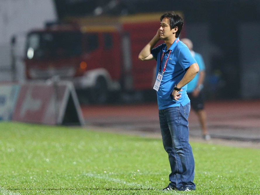 HLV Nguyễn Minh Phương vừa thất bại với Long An sẽ dẫn dắt SHB Đà Nẵng từ mùa giải 2018.