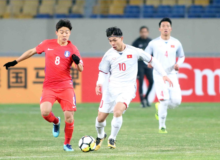 Công Phượng và các đồng đội đã có một trận đấu đẹp trước U23 Hàn Quốc.