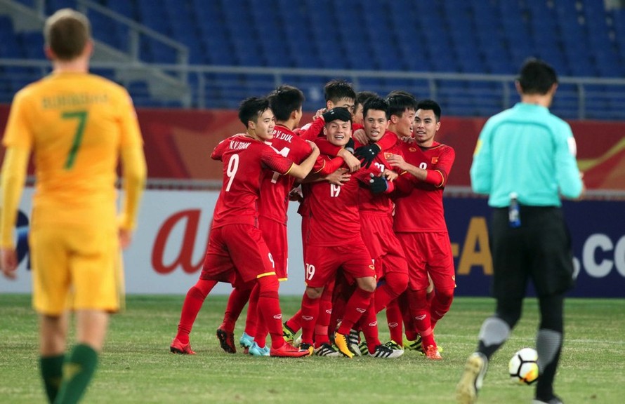 Quang Hải và các đồng đội đang hướng tới hành trình thần kỳ ở VCK U23 châu Á 2018.
