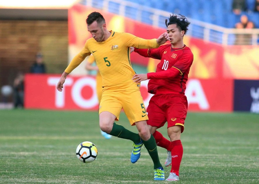 Công Phượng đang chơi ngày một đồng đội hơn trong đội hình U23 Việt Nam.