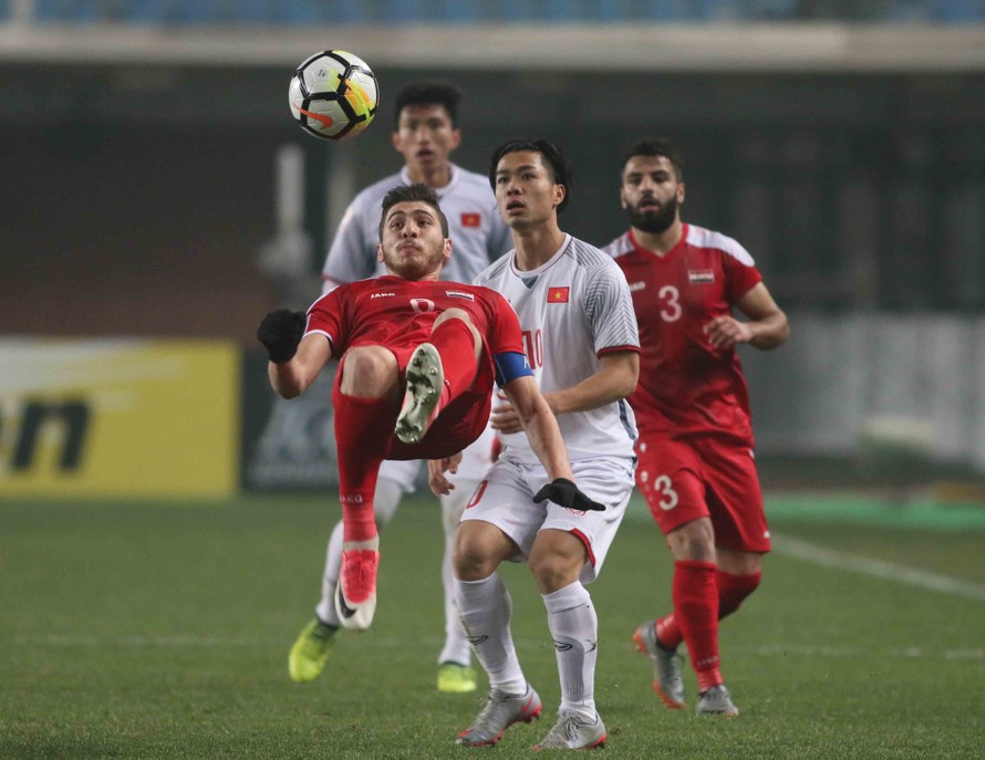 U23 Việt Nam đã vắt kiệt sức ở trận hoà 0-0 với Syria. 