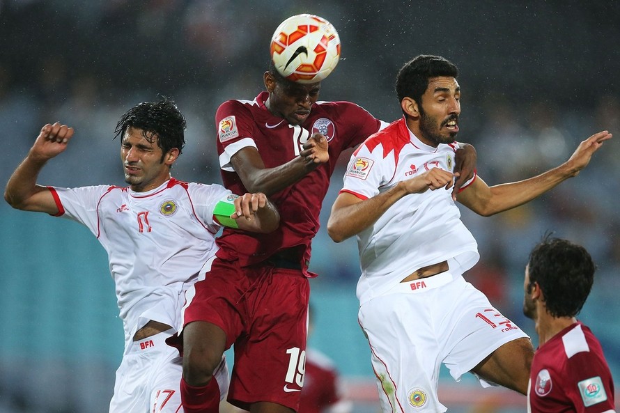 U23 Việt Nam sẽ phải dè chừng Almoez Ali ở trận bán kết với Qatar ngày mai, 23/1.