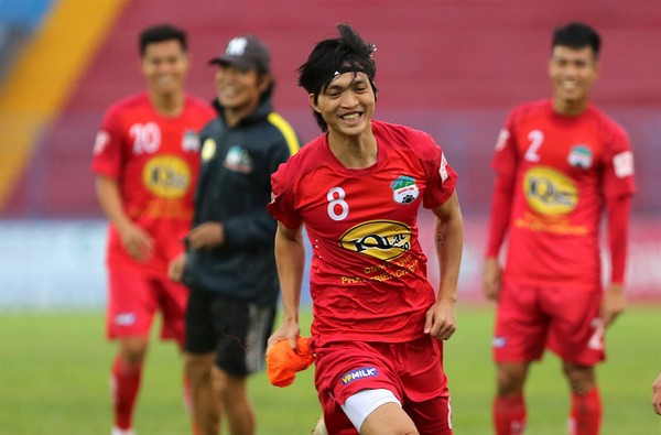 Nguyễn Tuấn Anh sẽ mang áo số 46 ở HAGL trong mùa giải 2018.