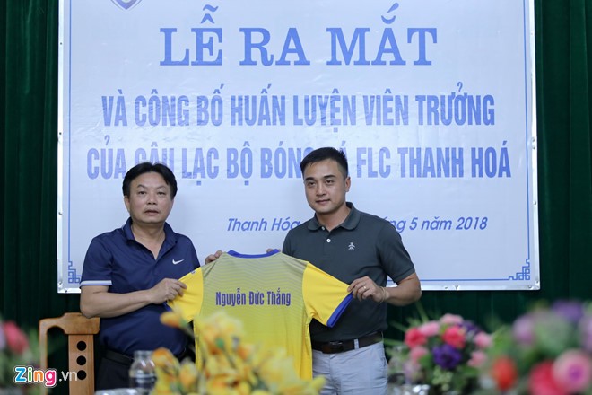 HLV Nguyễn Đức Thắng từng dẫn dắt Sài Gòn FC của bầu Hiển và giờ sẽ nắm quyền ở CLB Thanh Hoá.