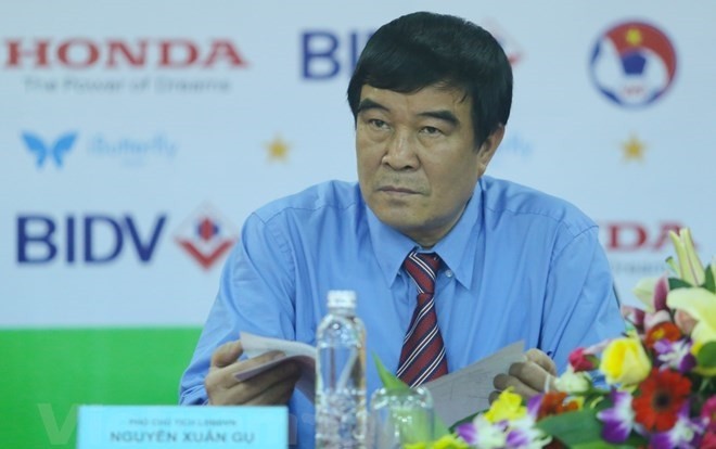 Phó chủ tịch VFF Nguyễn Xuân Gụ.
