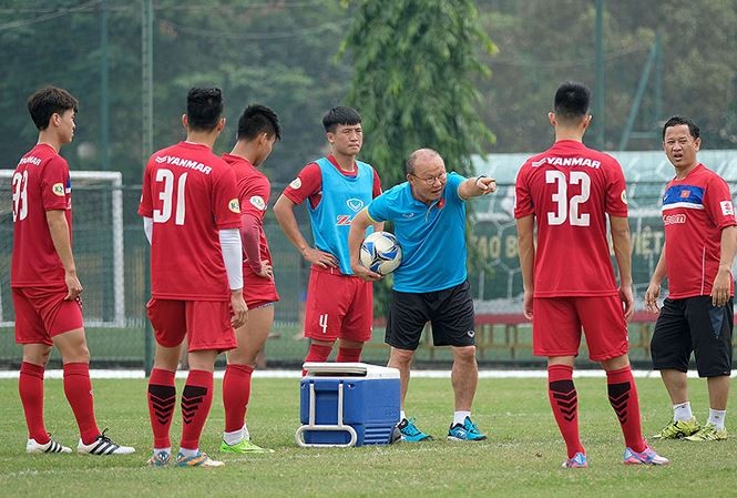 Áp lực đang rất lớn với U23 Việt Nam trước thềm Asiad 2018.