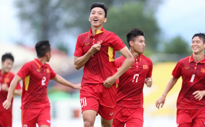 Văn Hậu là cầu thủ trẻ tiềm năng của bóng đá Việt Nam.