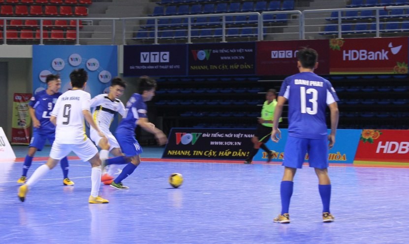 Thái Sơn Bắc và Đà Nẵng đã tạo nên trận đấu hấp dẫn ở giải futsal quốc gia 2018.