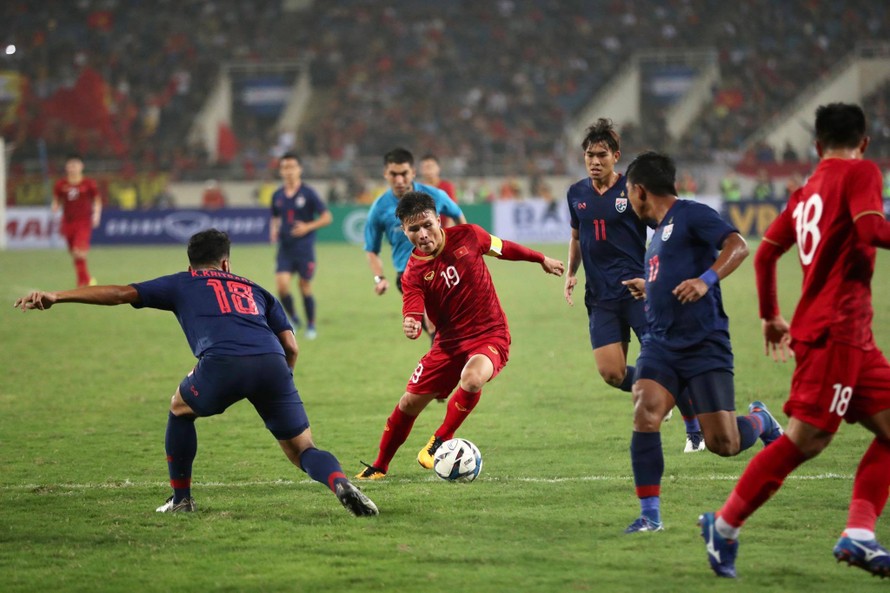 Quang Hải đã có trận đấu xuất sắc trước U23 Thái Lan.