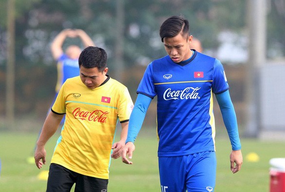 Quế Ngọc Hải chấn thương sau trận đấu của đội tuyển Việt Nam với Thái Lan tại Vòng loại World Cup 2022.