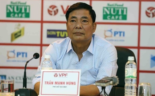Ông Trần Mạnh Hùng là Phó chủ tịch VPF nhưng CLB Hải Phòng không tuân thủ quy định cấp phép các CLB.
