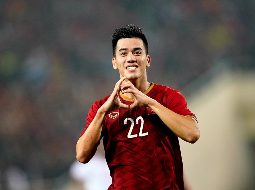 Tiến Linh ghi bàn duy nhất trong chiến thắng 1-0 của Việt Nam trước UAE.