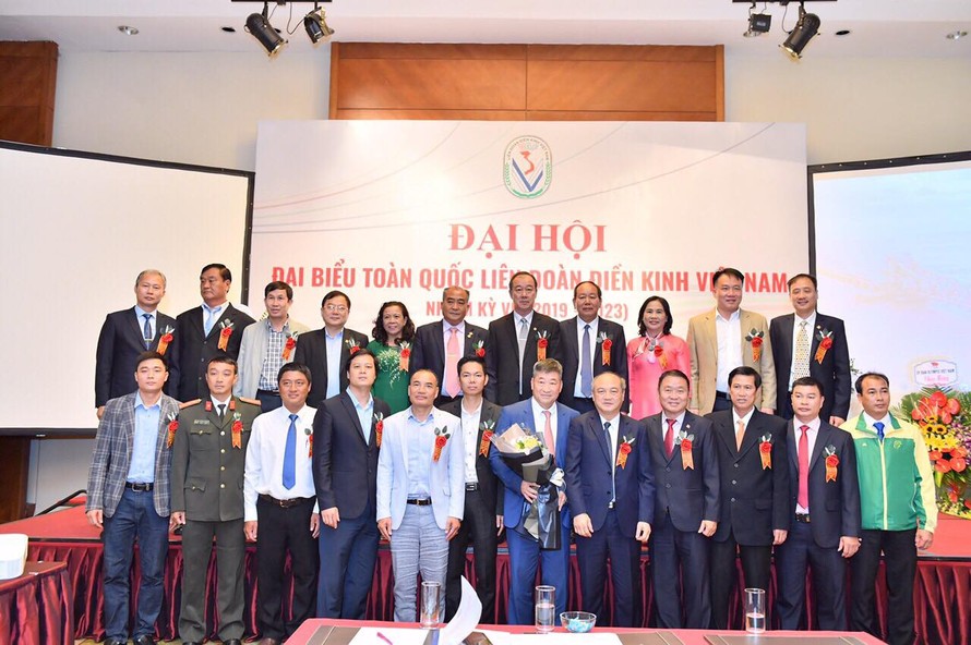 BCH Liên đoàn điền kinh Việt Nam nhiệm kỳ 2019-2023 ra mắt tại Đại hội tổ chức ngày 15/11 ở Hà Nội.