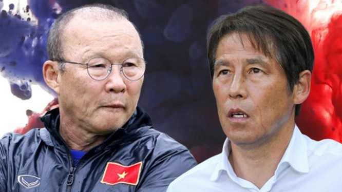 HLV Park Hang Seo và ông Akira Nishino có thể xem là kỳ phùng địch thủ ở Đông Nam Á. 