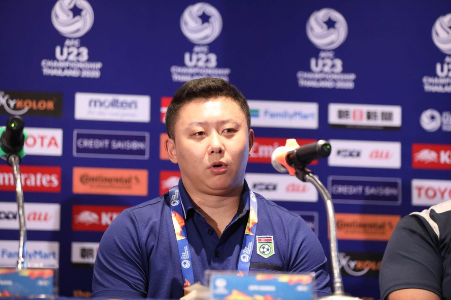 Ông Ri Yu-il cho biết Triều Tiên sẽ nỗ lực đạt kết quả tốt tại VCK U23 châu Á 2020.