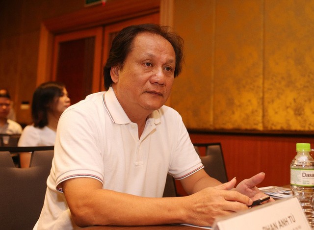 Phó Ban Kỷ luật Liên đoàn bóng đá Việt Nam (VFF) Phan Anh Tú. (ảnh T.T)