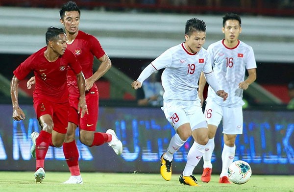 Việt Nam thắng Indonesia 3-1 ở trận lượt đi tại Bali hôm 15/10.