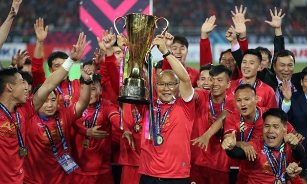 Đội tuyển Việt Nam hướng tới bảo vệ thành công chức vô địch tại AFF Cup 2020. Ảnh: Vnexpress