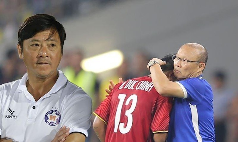 HLV Lê Huỳnh Đức cho rằng nếu ông Park Hang Seo dẫn dắt đội bóng ở V-League hoặc hạng Nhất thì cũng sẽ sử dụng ngoại binh ở vị trí tiền đạo.
