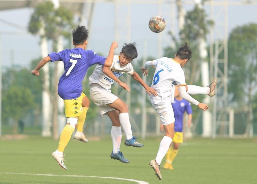 U15 Hà Nội vào bán kết giải U15 quốc gia sau chiến thắng 3-1 trước U15 HAGL.
