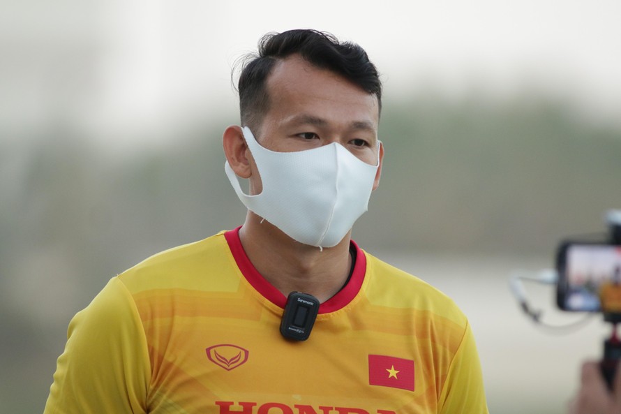 Bùi Tấn Trường từng là thủ môn số 1 của đội tuyển Việt Nam. (ảnh Hữu Phạm)