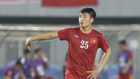 Bùi Tiến Dũng được HLV Park Hang-seo bổ sung cho trận đấu với Australia. 