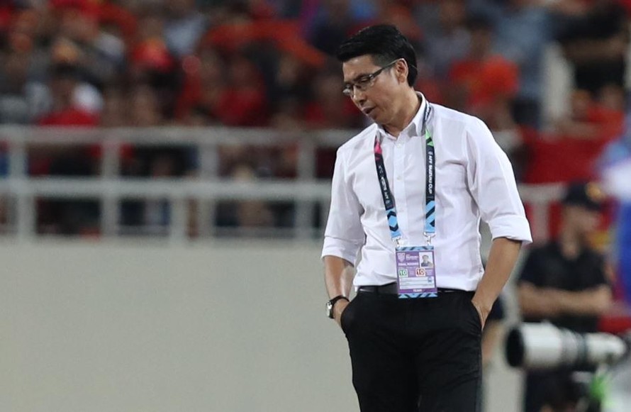 HLV Tan Cheng Hoe đang đau đầu trước thềm AFF Cup 2020. (ảnh Đ.Đ)